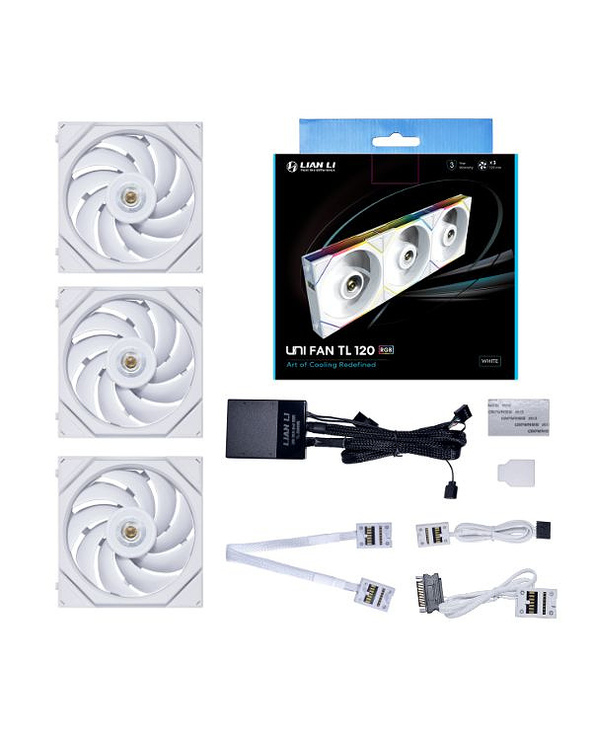 Lian Li UNI FAN TL Boitier PC Ventilateur 12 cm Blanc