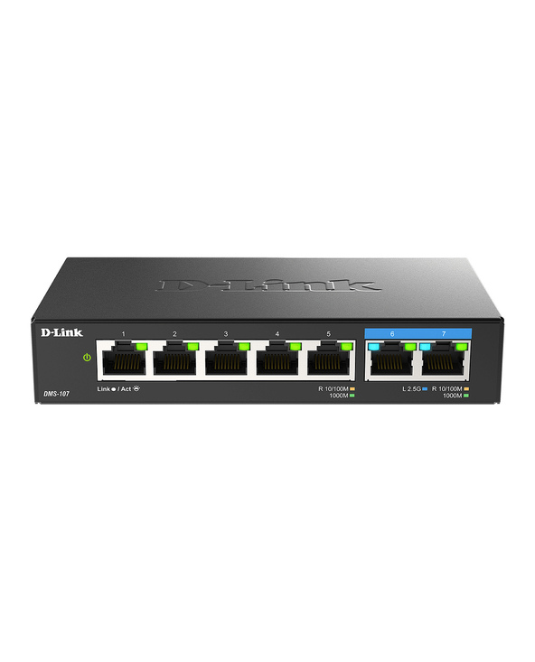 D-Link Switch non administrable 7 ports multi-Gigabit