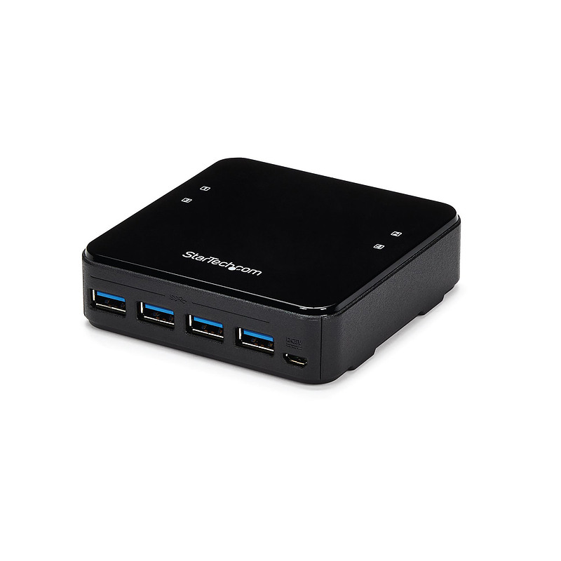 StarTech.com Switch de partage de périphériques USB 3.0 (5Gbps) avec 4 entrées / 4 sorties