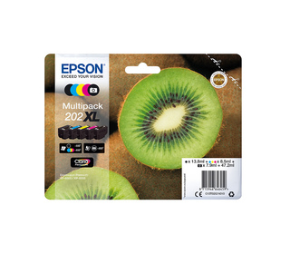 Epson Kiwi Multipack 5-colours 202XL Claria Premium Ink