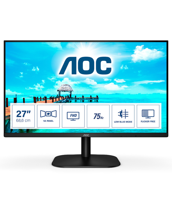 AOC 27B2DM 27" Full HD 4 ms Noir