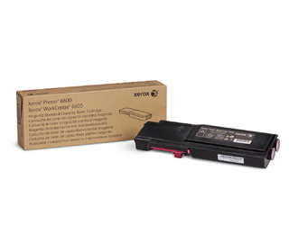 Xerox Cartouche de toner Magenta de Capacité standard Phaser 6600, WorkCentre 6605