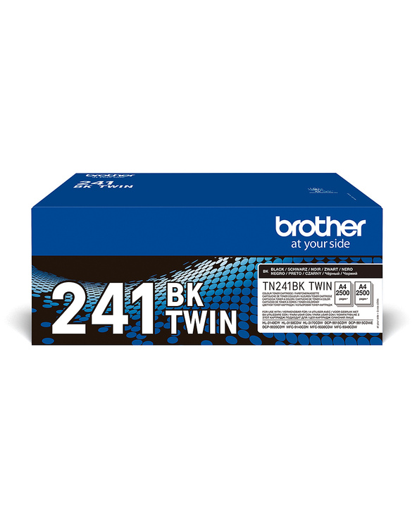 Brother TN-241BKTWIN Cartouche de toner 2 pièce(s) Original Noir