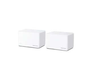 Mercusys Halo H80X(2-pack) Bi-bande (2,4 GHz / 5 GHz) Wi-Fi 6 (802.11ax) Blanc 3 Interne