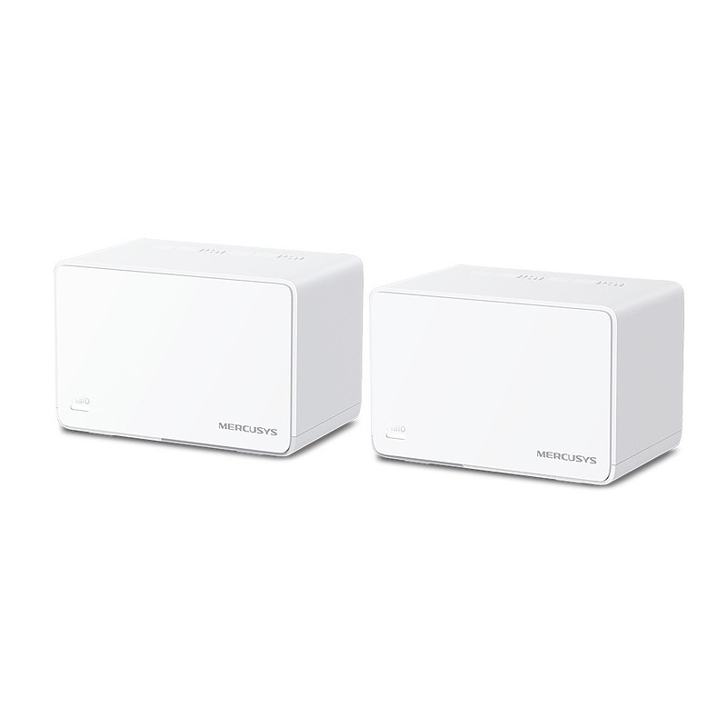 Mercusys Halo H80X(2-pack) Bi-bande (2,4 GHz / 5 GHz) Wi-Fi 6 (802.11ax) Blanc 3 Interne