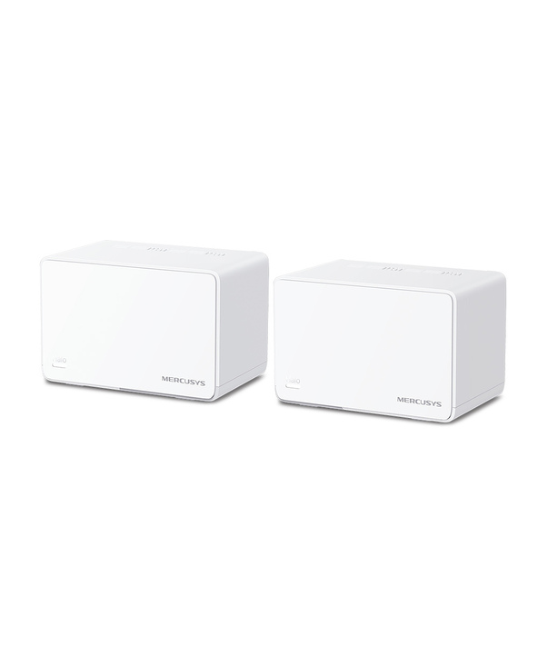 Mercusys Halo H80X(2-pack) Bi-bande (2,4 GHz / 5 GHz) Wi-Fi 6 (802.11ax) Blanc 3 Interne