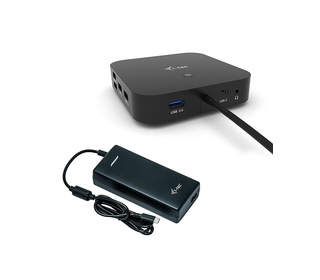 i-tec USB-C Dual Display Docking Station with Power Delivery 100 W + Universal Charger 100 W