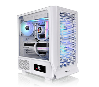 Thermaltake Ceres 330 TG Midi Tower Blanc