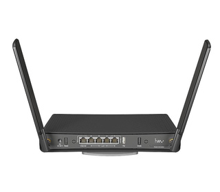 Mikrotik hAP ac³ routeur sans fil Gigabit Ethernet Bi-bande (2,4 GHz / 5 GHz) Noir