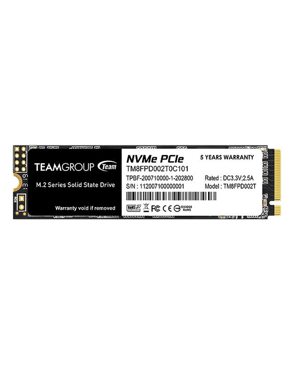 Team Group MP33 PRO M.2 2 To PCI Express 3.0 NVMe