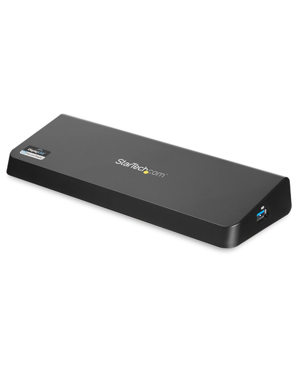 StarTech.com Station d'Accueil USB 3.0 Double Écran avec HDMI et DisplayPort 4K - USB 3.0 vers 4x USB-A, Ethernet, HDMI et DP - 