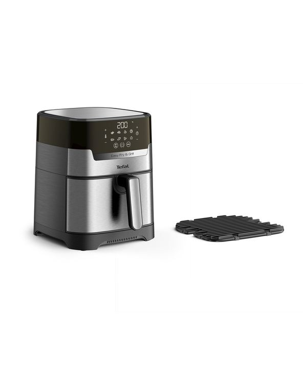 Tefal Easy Fry & Grill EY505D Unique 4,2 L Autonome 1550 W Friteuse d’air chaud Acier inoxydable