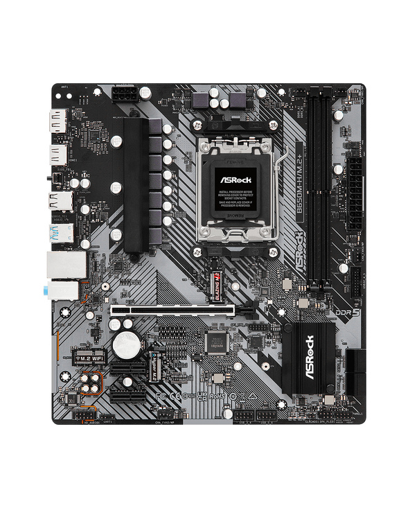 Asrock B650M-H/M.2+ AMD B650 Emplacement AM5 micro ATX
