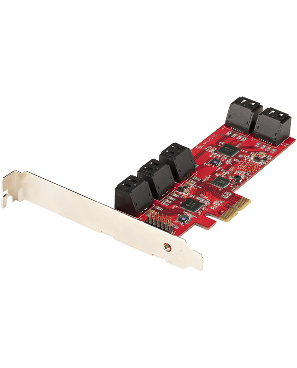 StarTech.com Carte PCI Express SATA 10 ports - Carte Contrôleur PCIe SATA - 6Gbps - ASM1166 Non-Raid - Convertisseur PCI Express