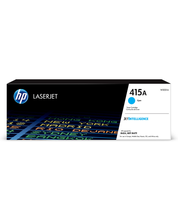 HP 415A Toner cyan LaserJet authentique