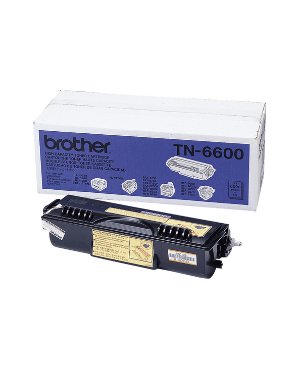 Brother Cartouche de toner TN-6600 originale à haut rendement – Noir