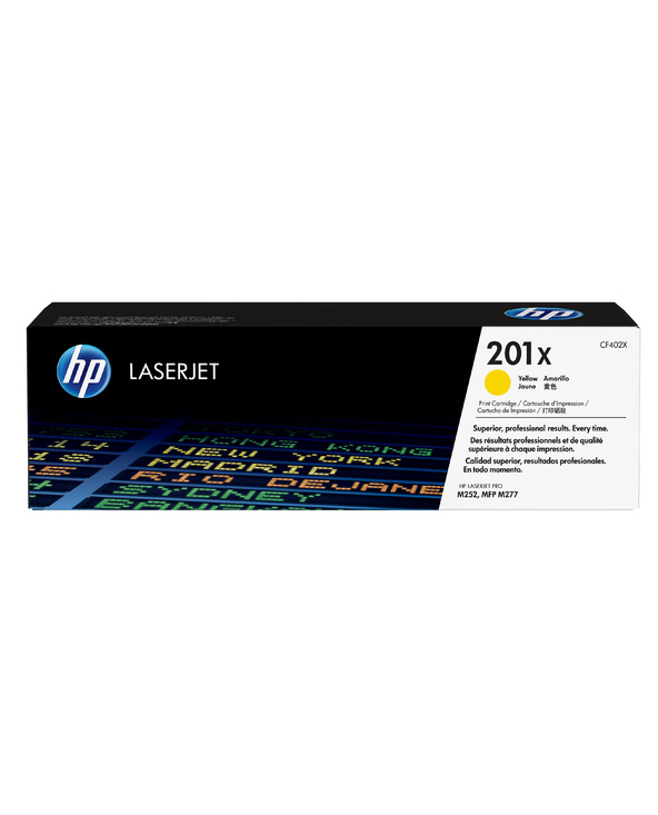HP 201X toner LaserJet Jaune grande capacité authentique