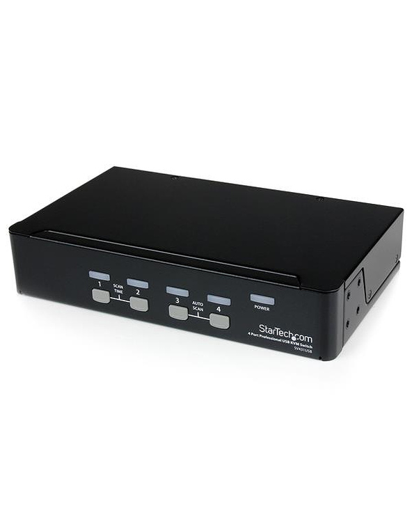 StarTech.com Commutateur KVM 4 Ports VGA USB, Montage en Rack - Switch KVM - 1920x1440
