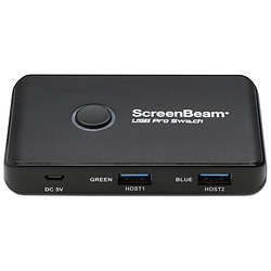 ScreenBeam USB Pro Switch Interrupteur Noir 1 pièce(s)