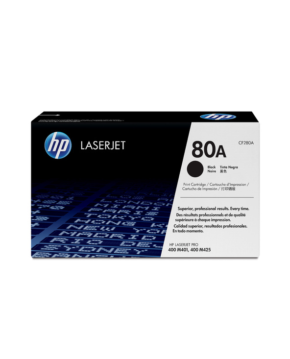 HP 80A toner LaserJet noir authentique