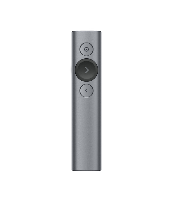 Logitech Spotlight télécommande Bluetooth/RF Gris