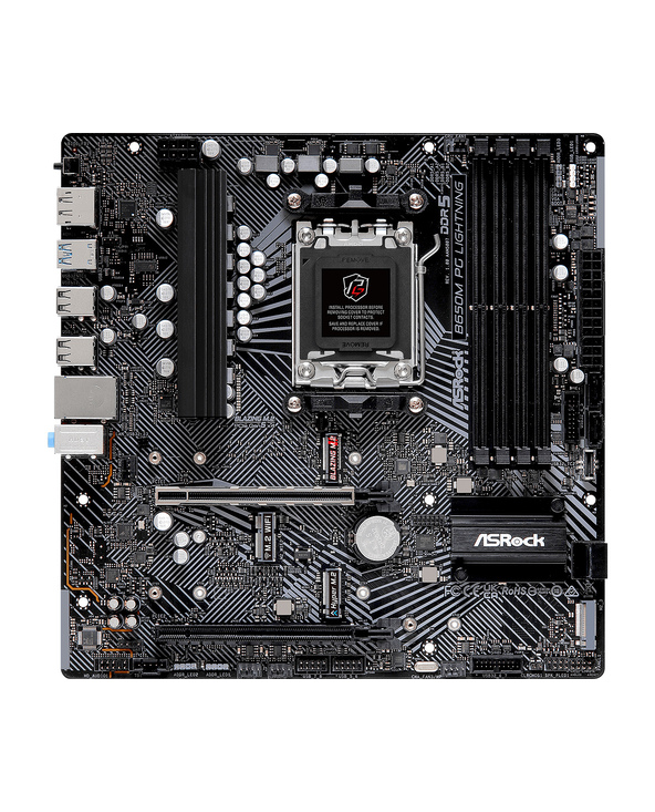 Asrock B650M PG Lightning AMD B650 Emplacement AM5 micro ATX