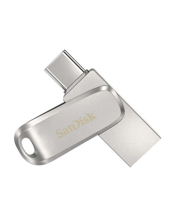SanDisk Ultra Dual Drive Luxe lecteur USB flash 1 To USB Type-A / USB Type-C 3.2 Gen 1 (3.1 Gen 1) Acier inoxydable