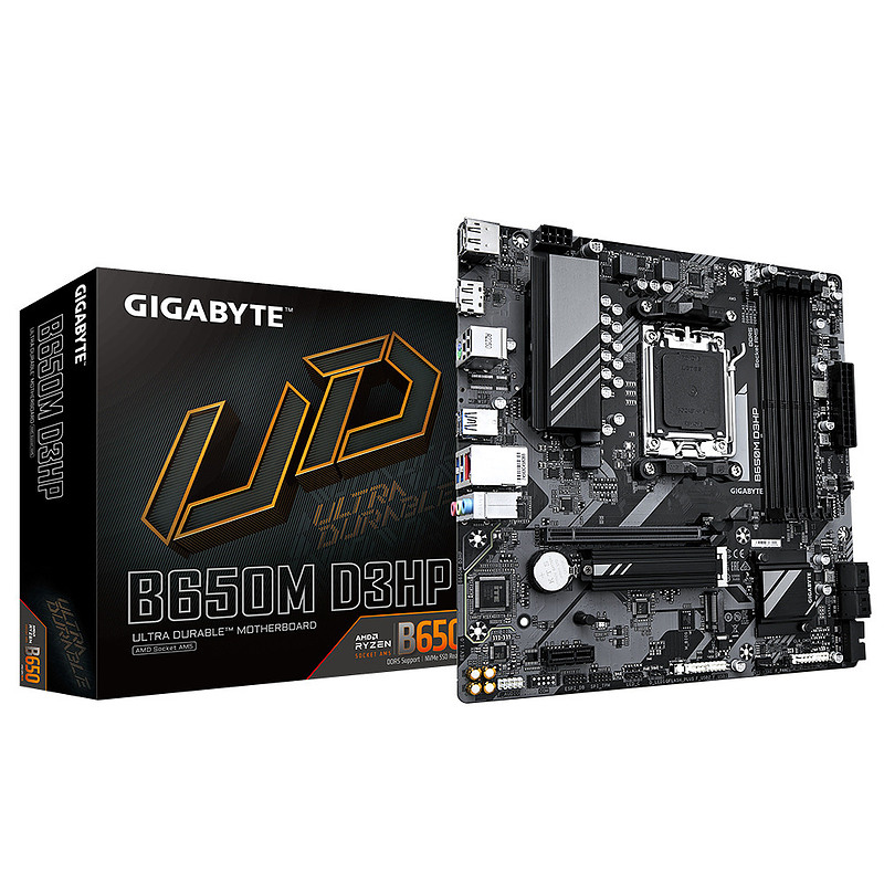 Gigabyte B650M D3HP carte mère AMD B650 Emplacement AM5 micro ATX