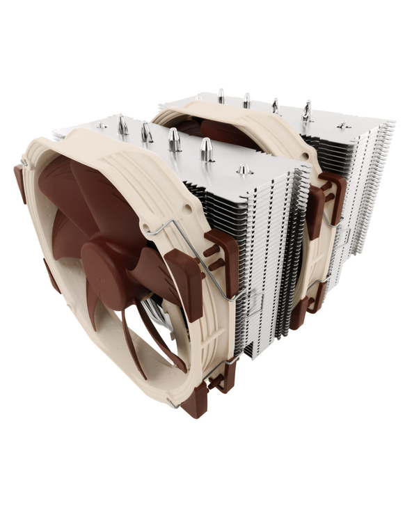 Noctua NH-D15 système de refroidissement d’ordinateur Processeur Refroidisseur 14 cm Beige, Marron, Acier