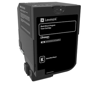 Lexmark 74C20K0 Cartouche de toner 1 pièce(s) Original Noir