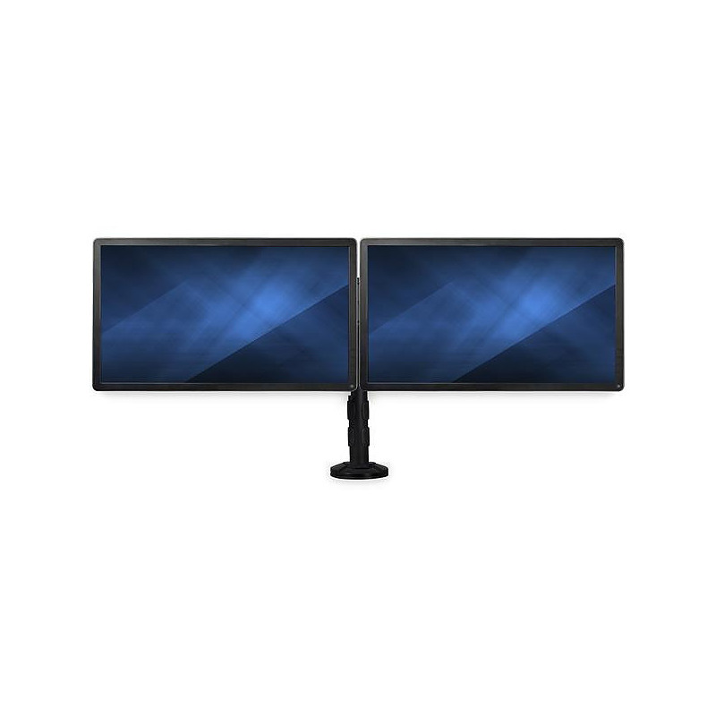 StarTech.com Support pour Deux Moniteurs - Supports pour Moniteurs de 13'' à 27'' - Réglable - Support de Bureau à Pince ou à Tr