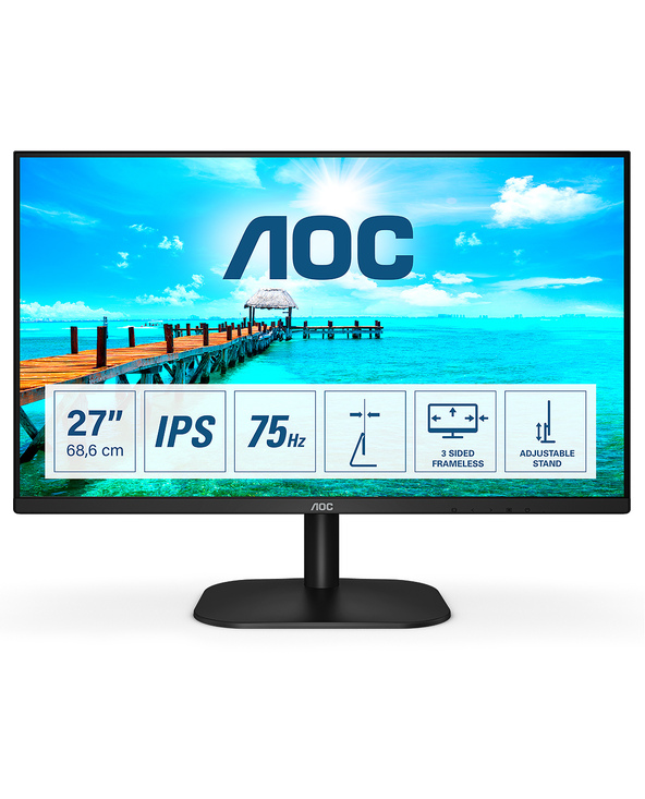 AOC B2 27B2DA 27" LED Full HD 4 ms Noir