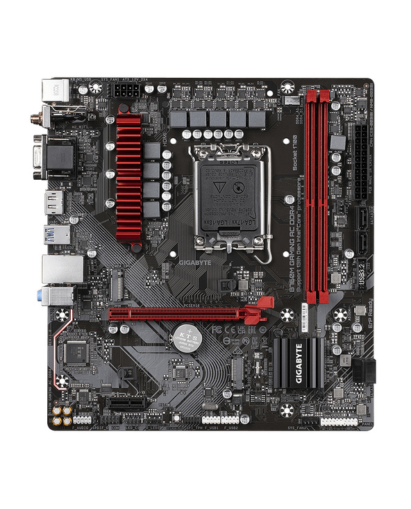 Gigabyte B760M GAMING AC DDR4 carte mère Intel B760 LGA 1700 micro ATX