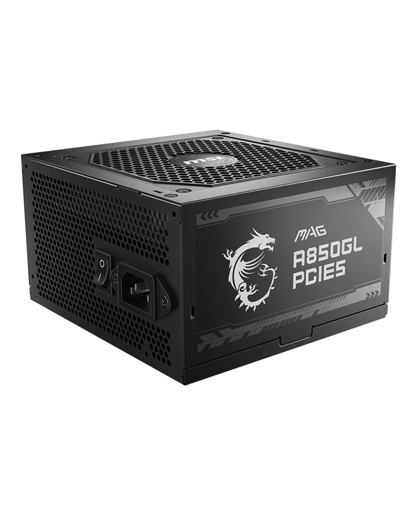 MSI MAG A850GL PCIE5 unité d'alimentation d'énergie 850 W 20+4 pin ATX ATX Noir