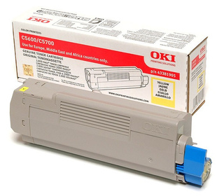 OKI 43381905 Cartouche de toner 1 pièce(s) Original Jaune