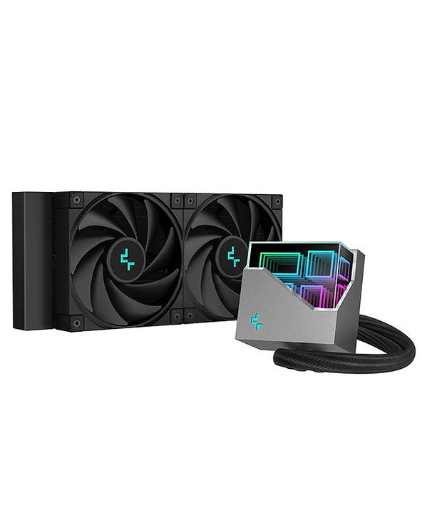 DeepCool LT520 Processeur Refroidisseur de liquide tout-en-un 12 cm Noir 1 pièce(s)