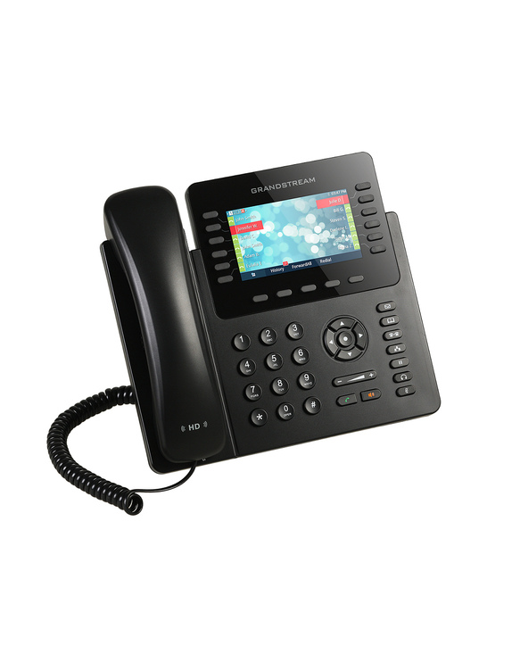 Grandstream Networks GXP2170 téléphone fixe Noir 12 lignes LCD