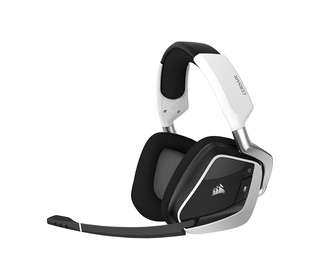 Corsair VOID RGB ELITE Wireless Casque Sans fil Arceau Jouer Noir, Blanc