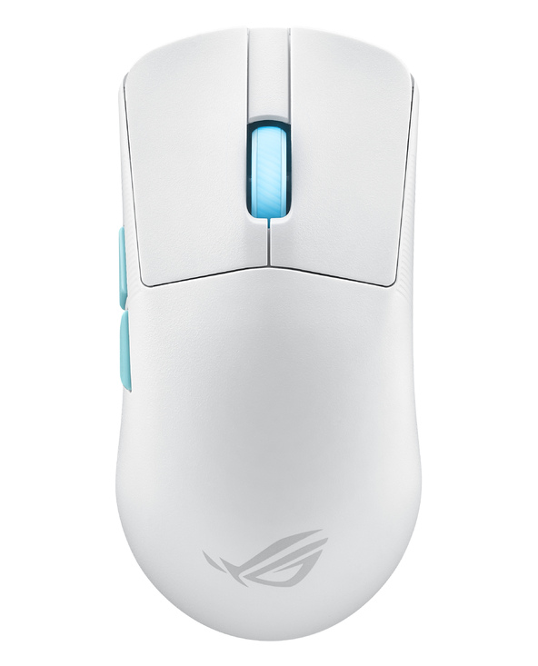 ASUS ROG Harpe Ace Aim Lab Edition souris Jouer Ambidextre RF Wireless + Bluetooth + USB Type-C Opto-mécanique 36000 DPI