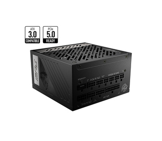 MSI MPG A850G PCIE5 unité d'alimentation d'énergie 850 W 24-pin ATX ATX Noir