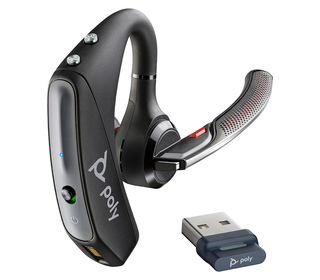 POLY Micro-casque Voyager 5200 UC USB-A + dongle BT600 TAA