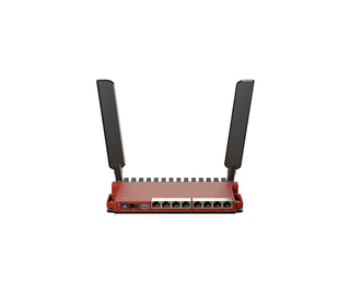 Mikrotik L009UiGS-2HaxD-IN routeur sans fil Gigabit Ethernet Monobande (2,4 GHz) Rouge