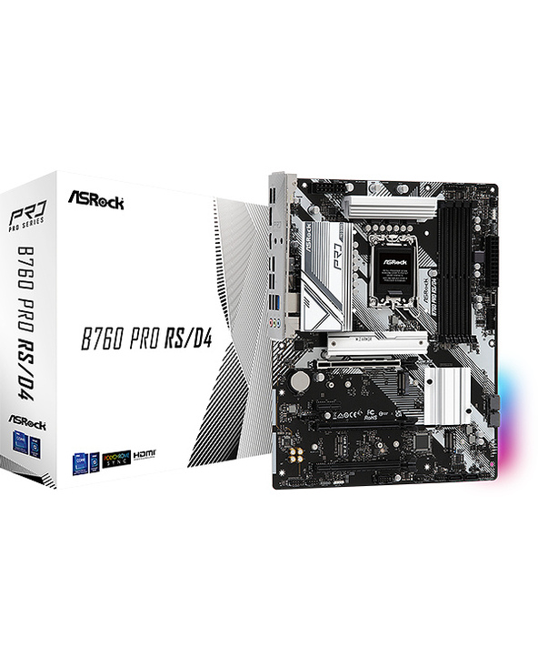 Asrock B760 Pro RS/D4 Intel B760 LGA 1700 ATX