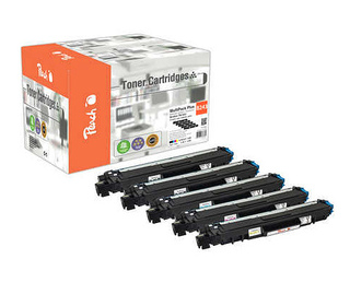 Peach PT1065 Cartouche de toner 5 pièce(s) Compatible Noir