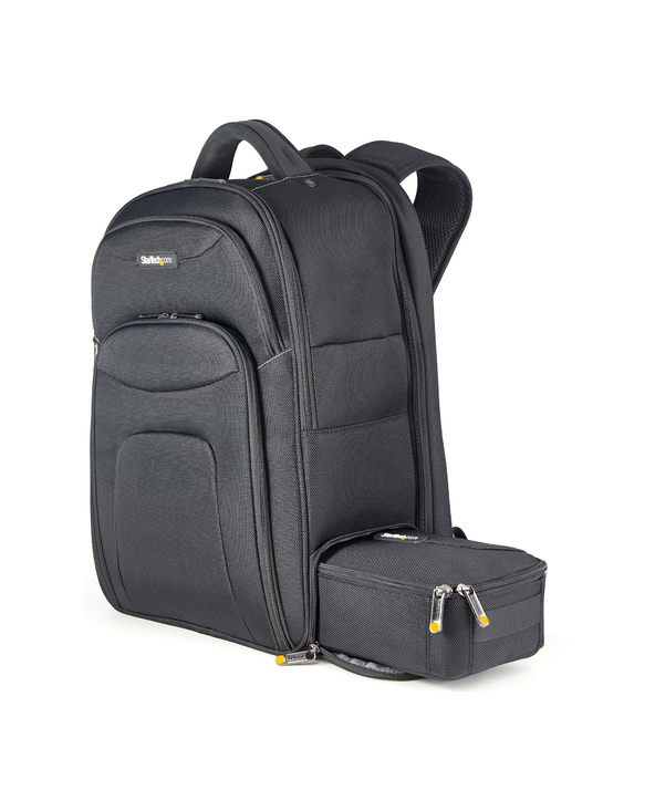 StarTech.com Sac à Dos Ordinateur Portable 17,3 pouces avec Compartiments Amovible pour Accessoires - Sac Informatique Professio