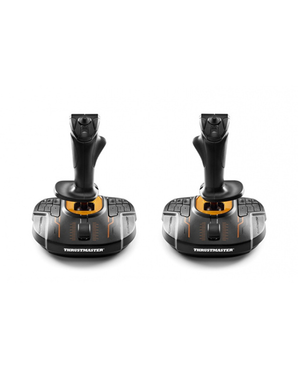 Thrustmaster T.16000M FCS SPACE SIM DUO Noir, Orange USB Joystick Analogique/Numérique PC