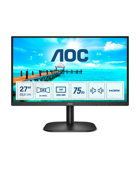 AOC B2 27B2AM 27" LED Full HD 4 ms Noir