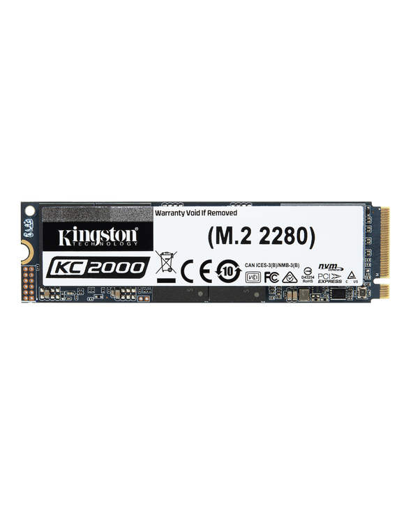 Kingston Technology KC2000 M.2 500 Go PCI Express 3.0 NVMe 3D TLC