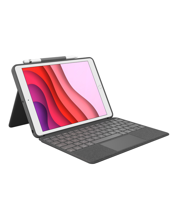 Logitech Combo Touch QWERTZ Allemand Smart Connector Graphite