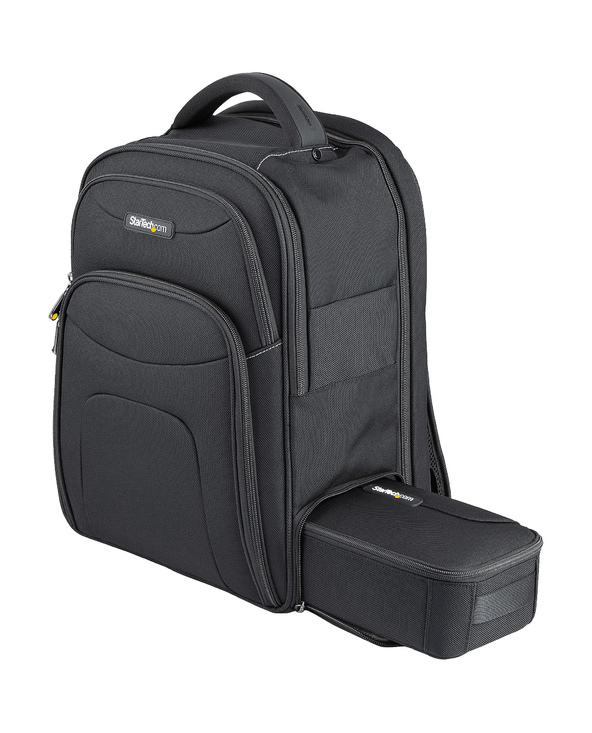 StarTech.com Sac à Dos Ordinateur Portable 15,6 pouces avec Compartiments Amovible pour Accessoires - Sac Informatique Professio